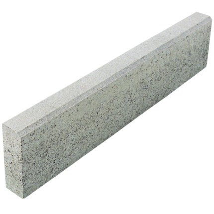 Bordstein/Randleiste Grau 100/25/7,5 cm